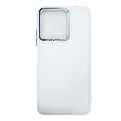 Capa de Silicone para Xiaomi Redmi 13C/Poco C65 Branco Capa de Silicone para Xiaomi Redmi 13C/Poco C65 Branco
